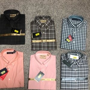Men’s Roundtree and Yorke Button-down Shirts